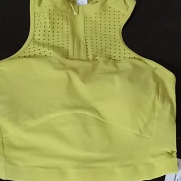 Nwt Lululemon unleash strength bra yellow - Picture 3 of 3